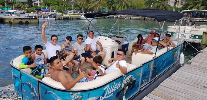 Alquiler de lancha o barco en San Andres Islas